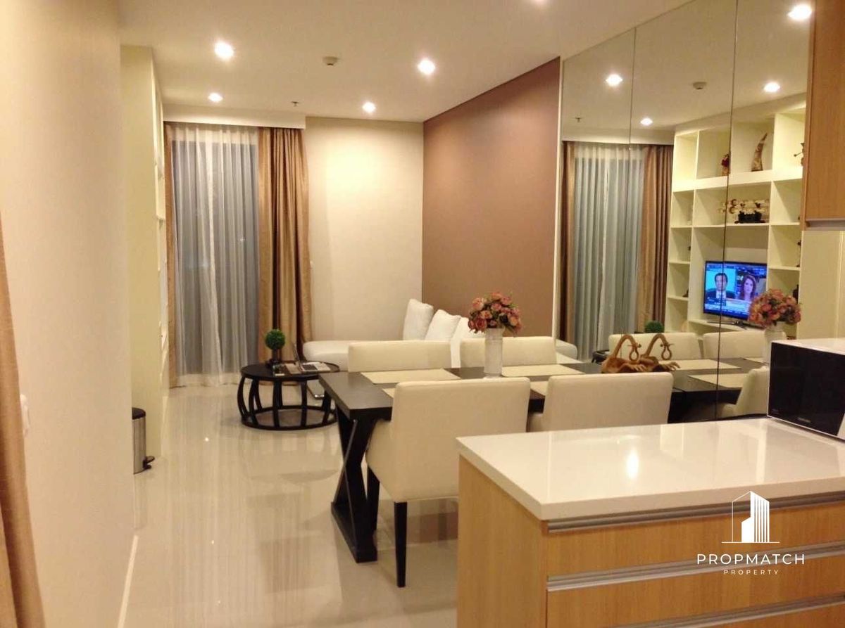 For RentCondoRama9, Petchburi, RCA : ✨flash deal ✨villa Asoke (1Bed 1Bath 48.25SQM.) Completely decorated !! Only 25,000 baht per month Tel.0981315848 @PropMatch