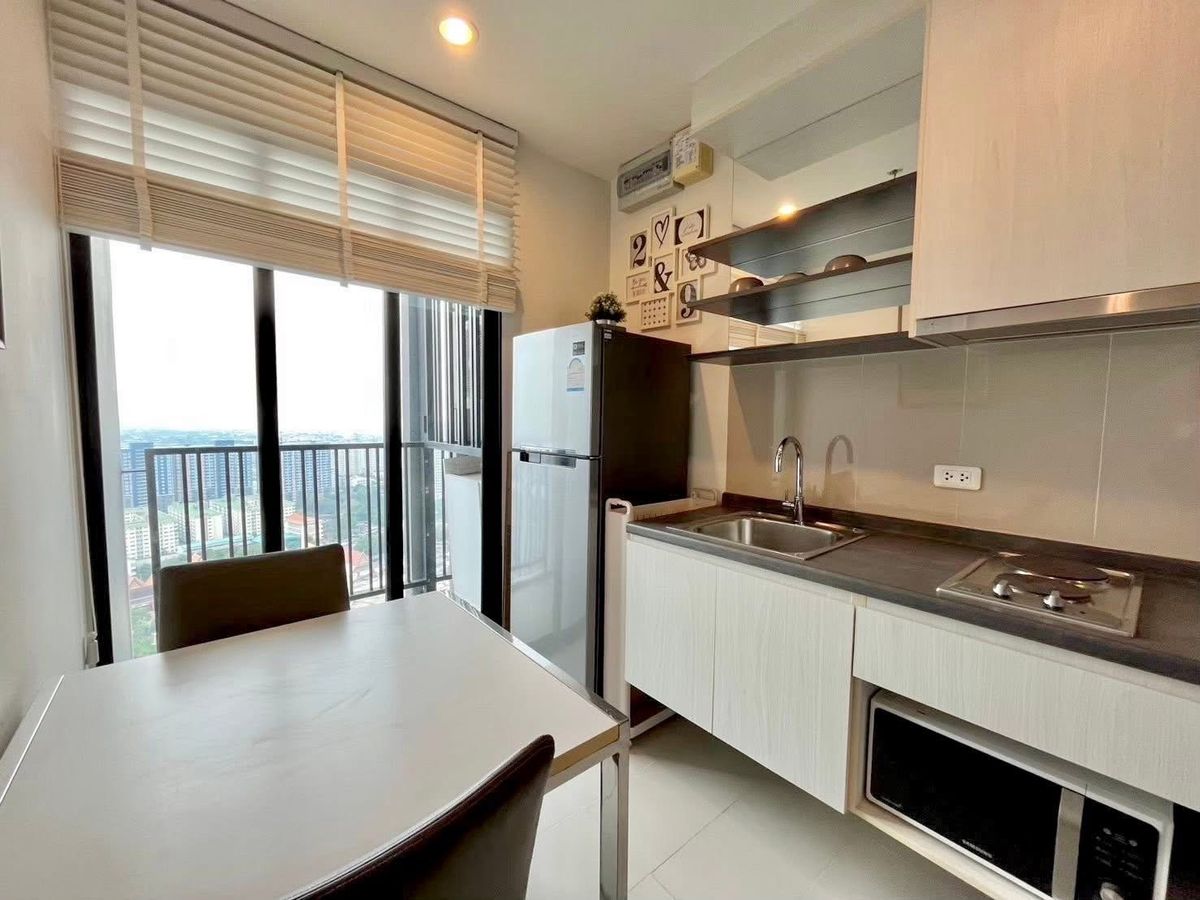 For RentCondoOnnut, Udomsuk : For rent 📍The Base Park West Sukhumvit 77 📍 Fully furnished and equipped, near BTS On Nut