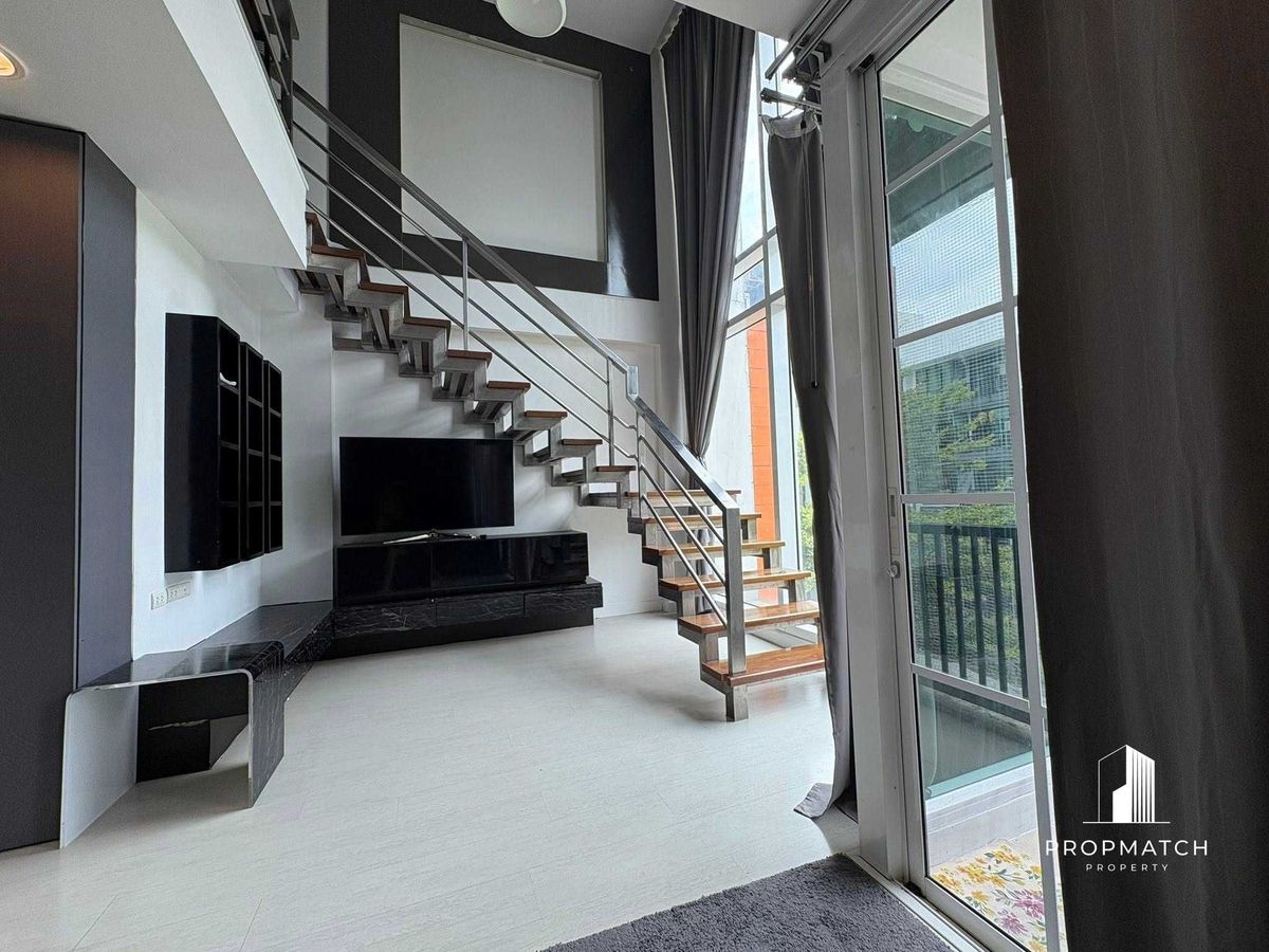 ให้เช่าคอนโดอ่อนนุช อุดมสุข : ✨Flash Deal ✨D’65 Condominium(Duplex 1Bed 1Bath 64SQM.) แต่งครบพร้อมอยู่ !! เพียง 25,000บาทต่อเดือน Tel.0981315848 @propmatch