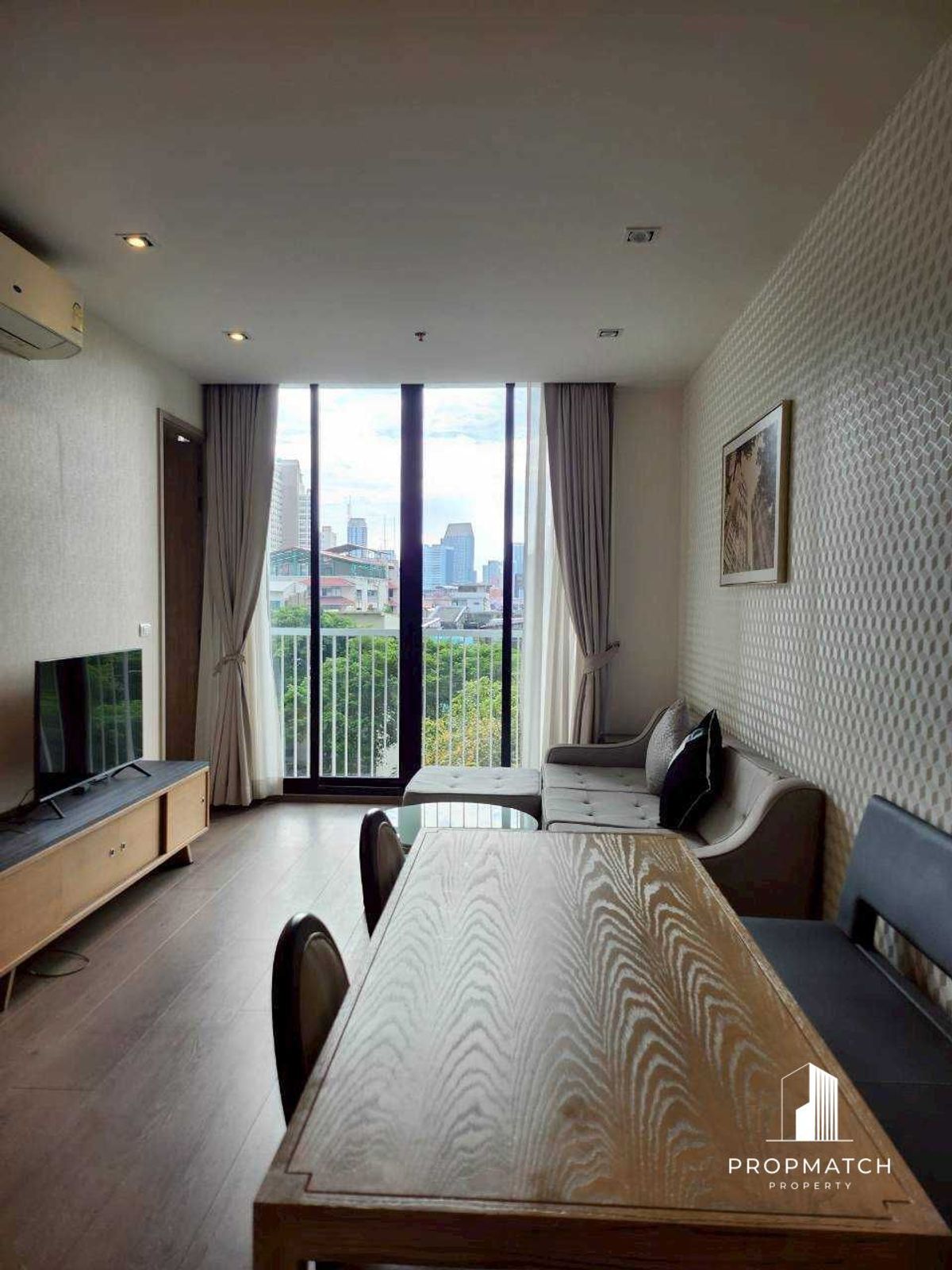 ให้เช่าคอนโดสุขุมวิท อโศก ทองหล่อ : ✨Flash Deal ✨Park Origin Phromphong (Park 24)( 2Bed 1Bath 56SQM.) แต่งครบพร้อมอยู่ !! เพียง 48,000บาทต่อเดือน Tel.0981315848 @propmatch