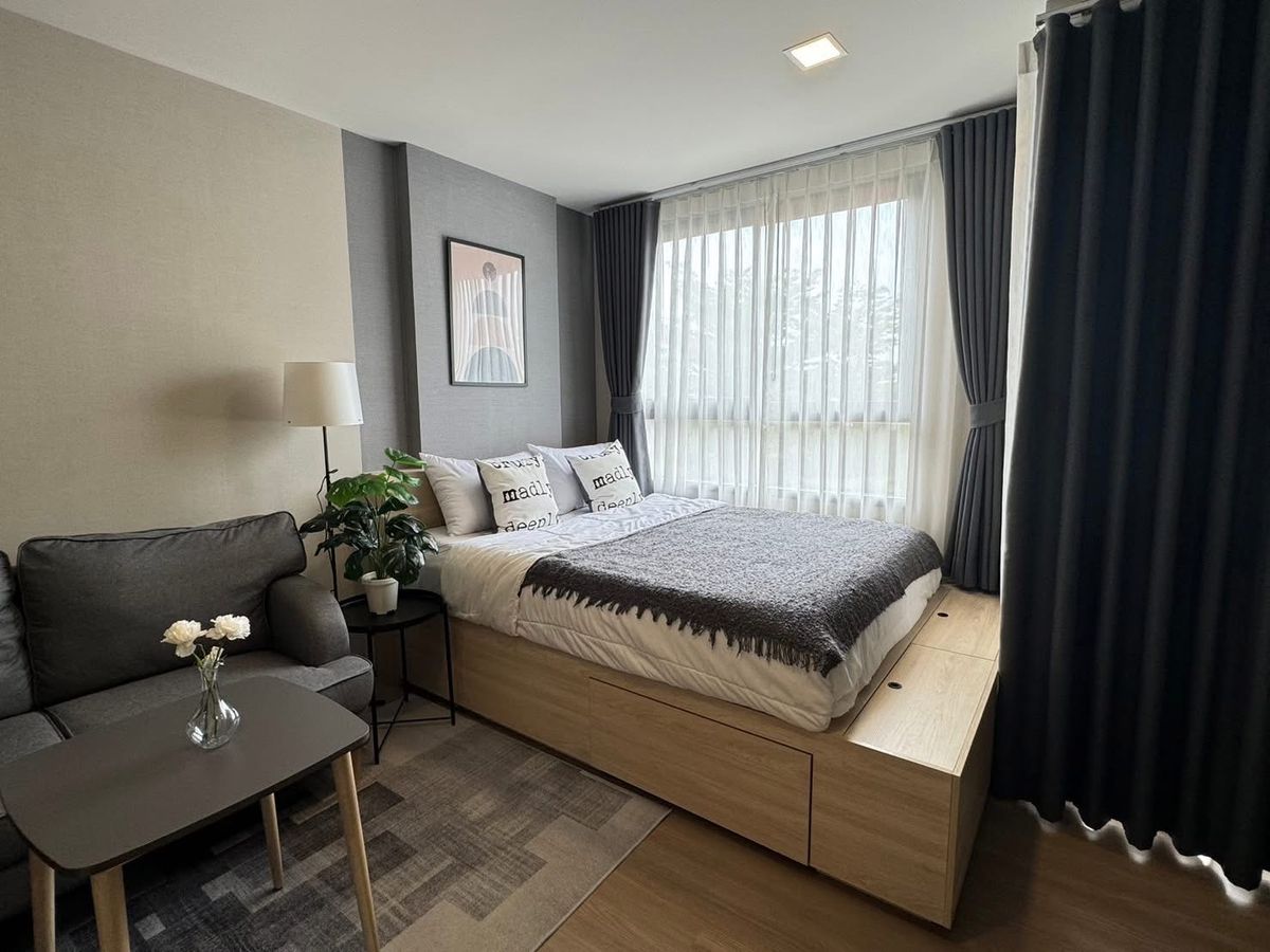 For RentCondoBangna, Bearing, Lasalle : For rent ✨ THE MUVE Bangna ✨ Fully furnished and equipped, near BTS Sri Eiam