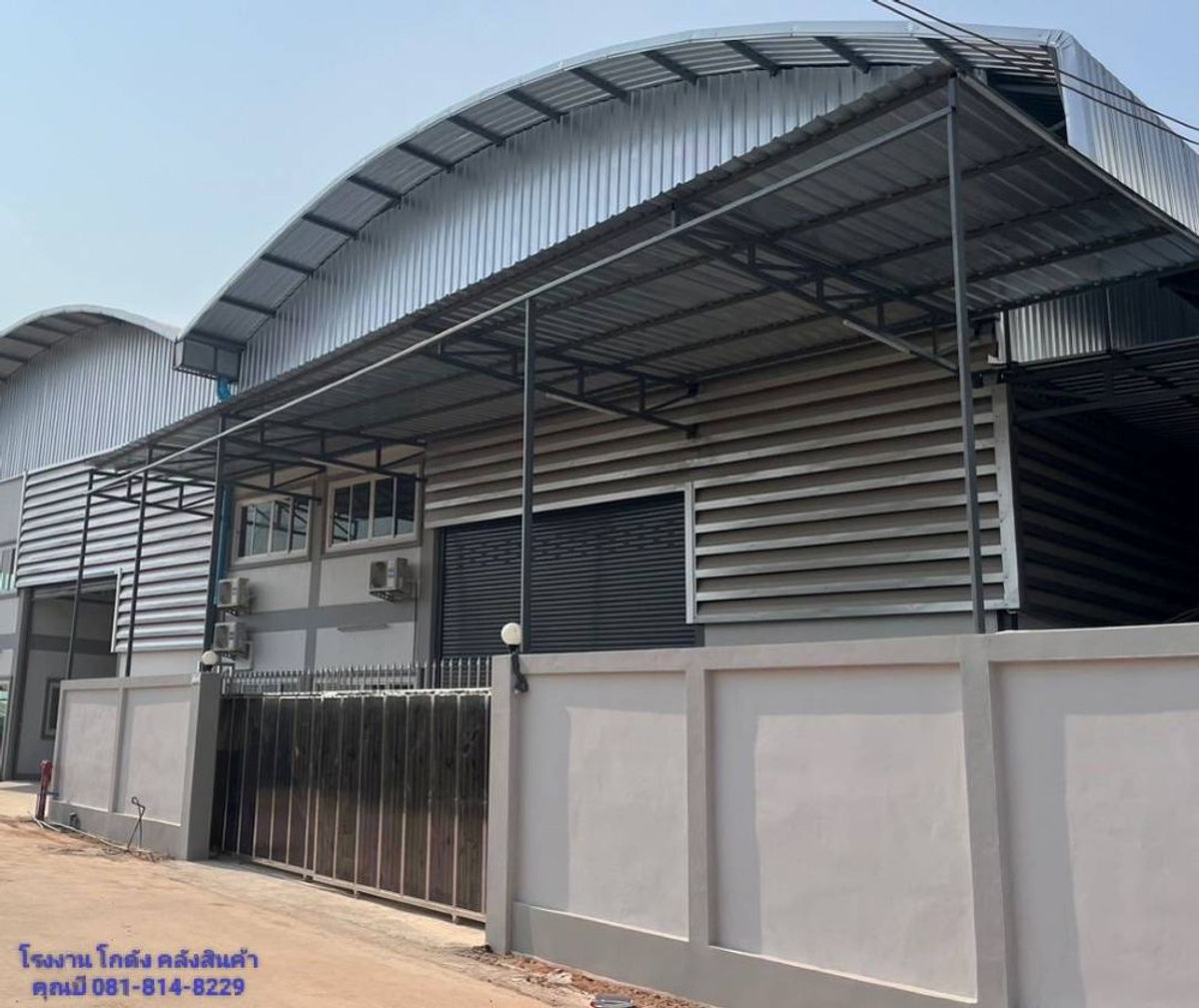 ให้เช่าโกดังมหาชัย สมุทรสาคร : ให้เช่าหรือขาย โกดัง คลังสินค้า โรงงานทรัพย์รุ่งเรือง ( คลองมะเดื่อ ) ขนาด 735 ตร.ม. กระทุ่มแบน สมุทรสาคร