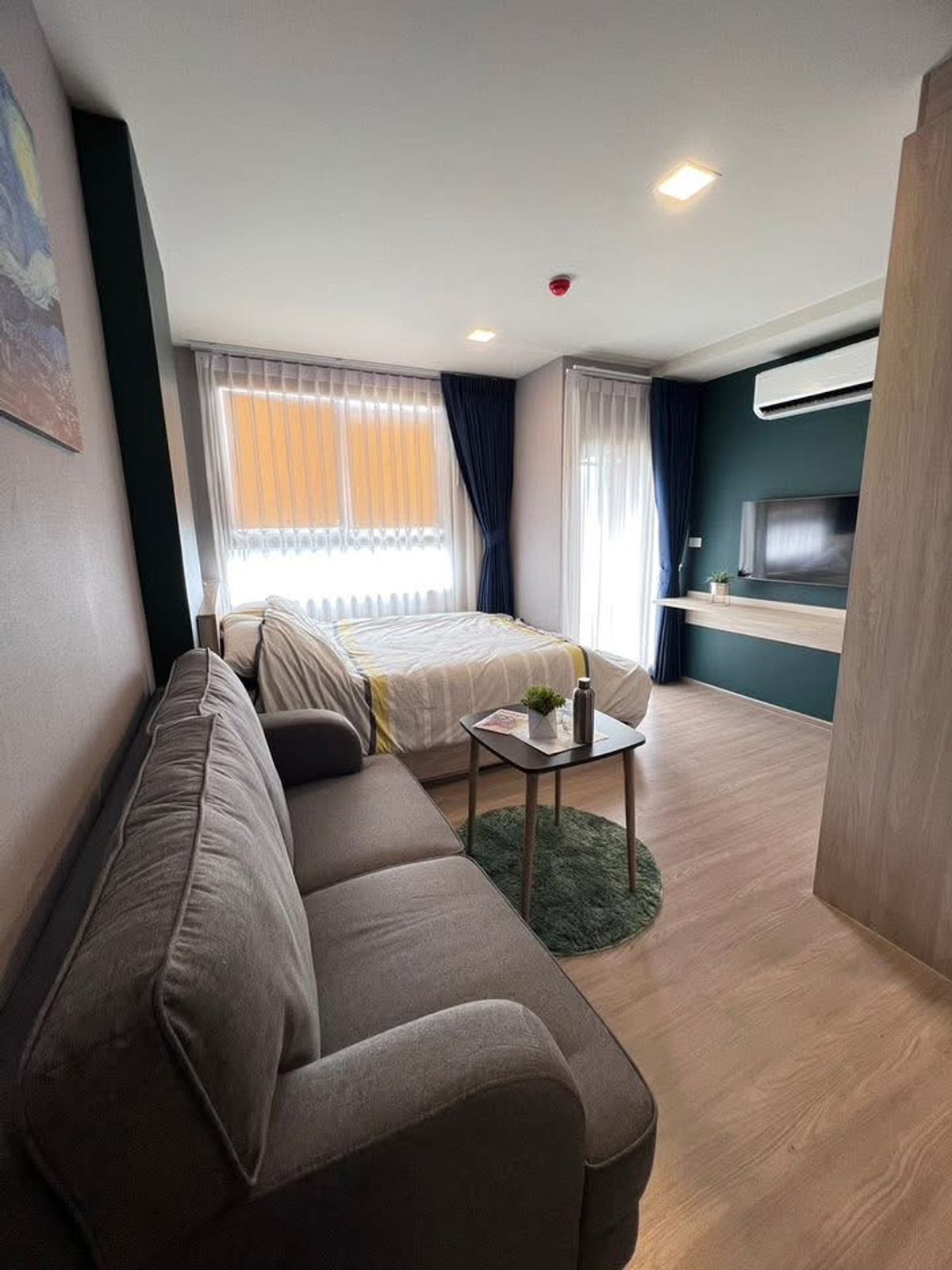 For RentCondoBangna, Bearing, Lasalle : For rent 📍 THE MUVE Bangna 📍 Fully furnished and equipped, near Burapha Withi Expressway