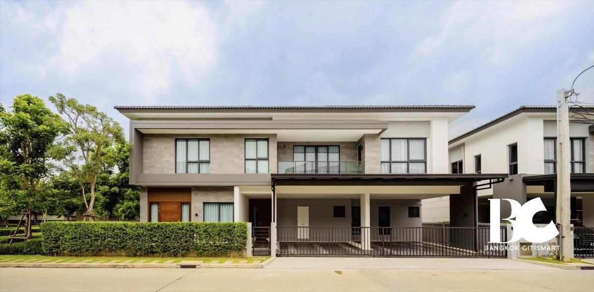 ให้เช่าบ้านบางนา แบริ่ง ลาซาล : ⚜️Best price with Brand new unit for rent at the city bangna ⚜️