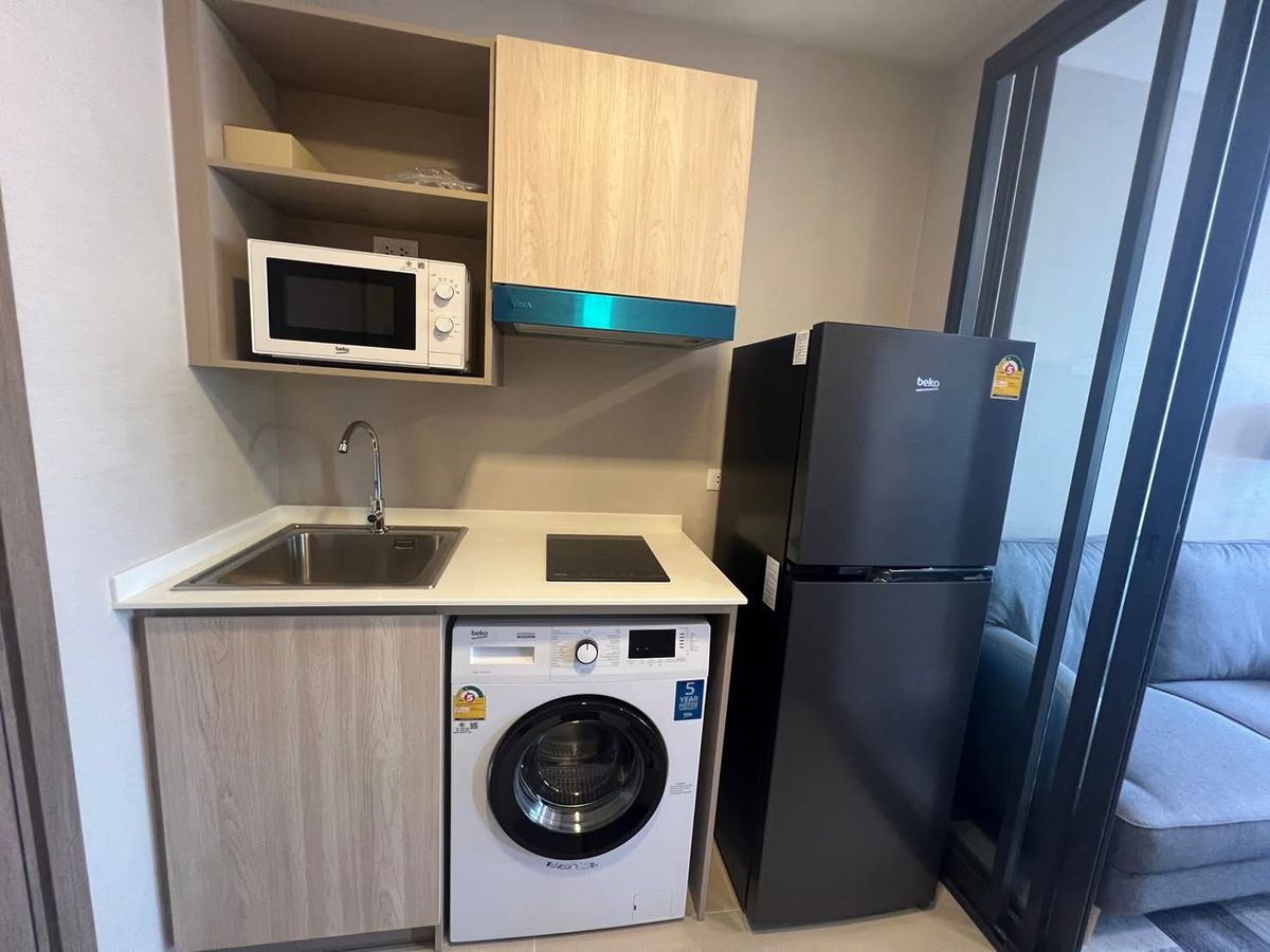 For RentCondoBangna, Bearing, Lasalle : For rent ✨ THE MUVE Bangna ✨ Fully furnished and equipped, near BTS Sri Eiam