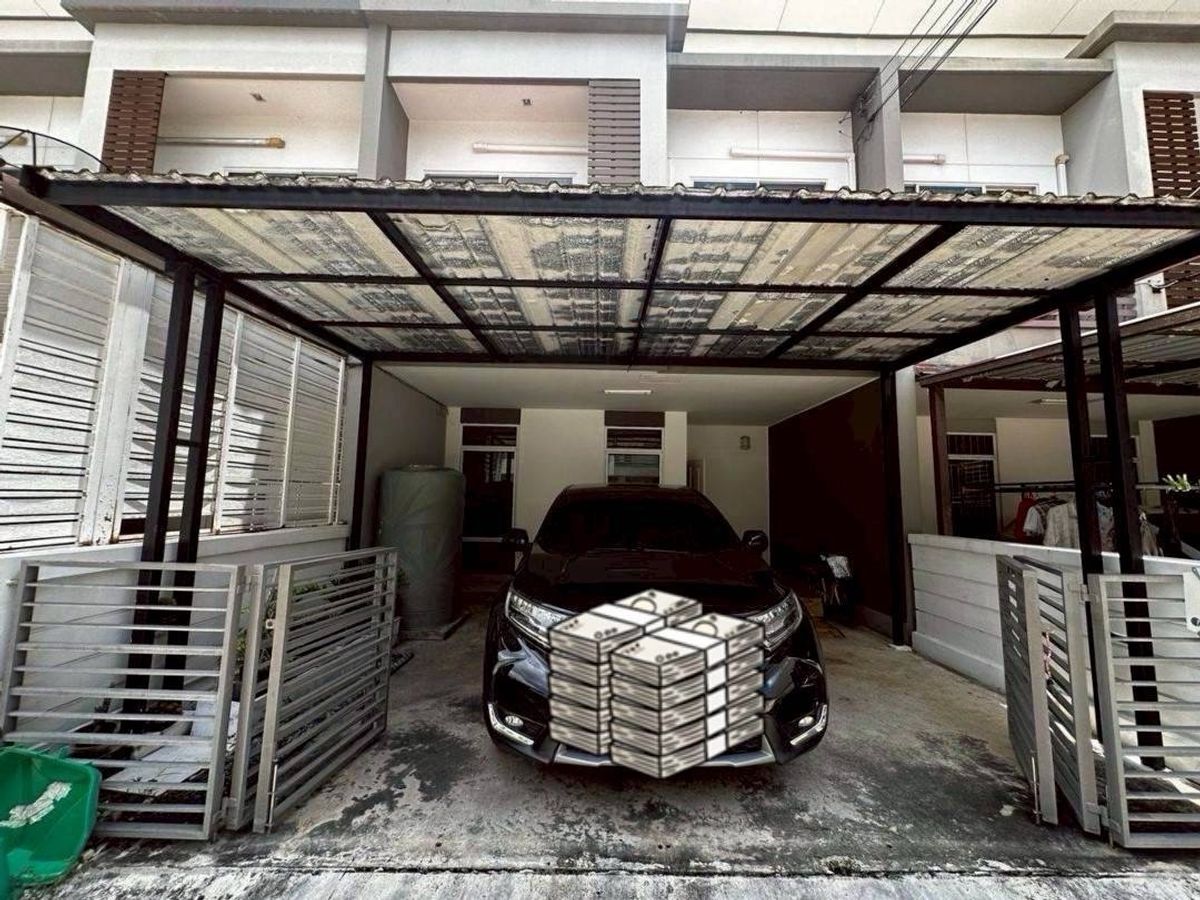 ให้เช่าทาวน์โฮมนวมินทร์ รามอินทรา : ให้เช่าทาวน์โฮมฮาบิทาวน์วัชรพล 🏡🎊💸 連棟別墅出租哈比鎮 Watcharapol 項目  