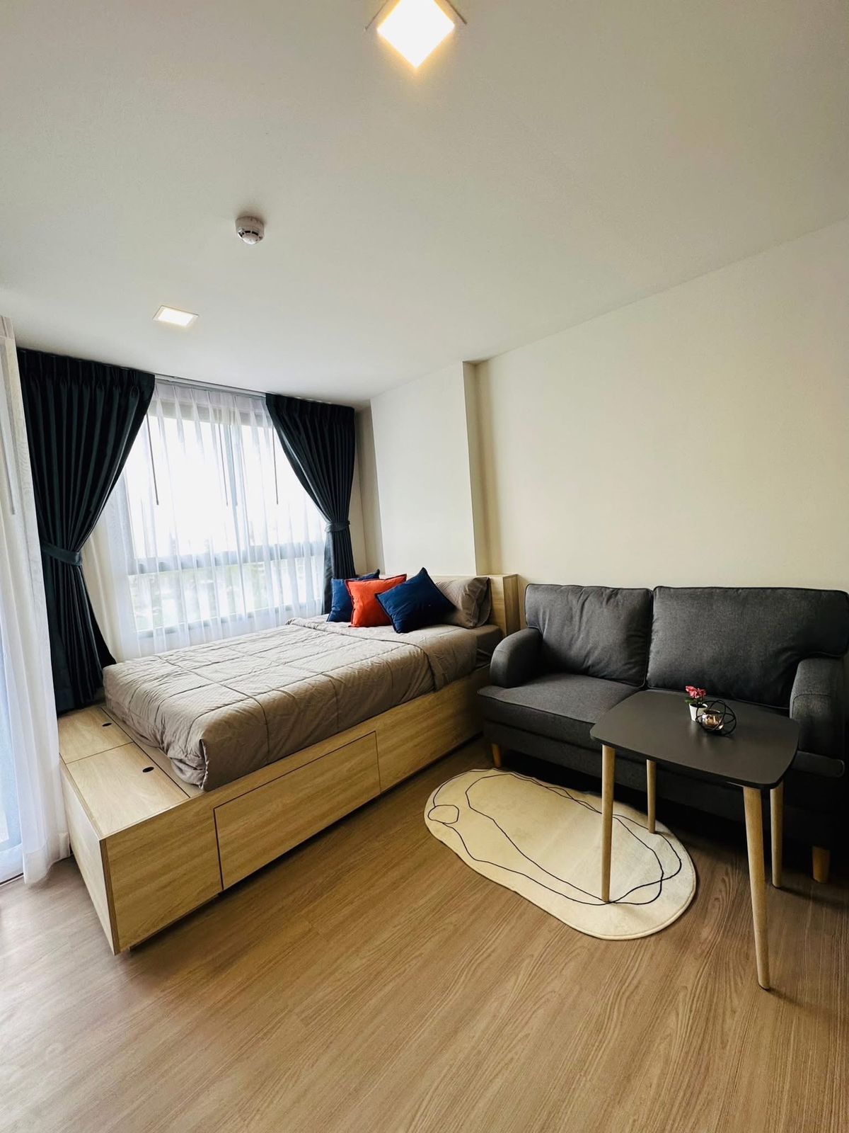 For RentCondoBangna, Bearing, Lasalle : For rent 🔥 The muve bangna 🔥 Fully furnished and equipped, near BTS Bangna