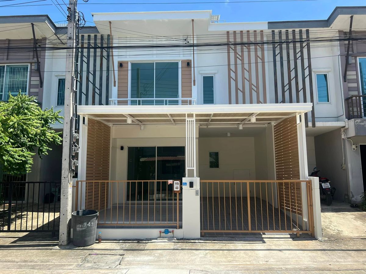 ให้เช่าทาวน์โฮมสมุทรปราการ สำโรง : 🌟สุดยอดทำเล! ใกล้เมกะ ติดตลาด เดินทางง่าย เฟอร์นิเจอร์ครบ พร้อมอยู่!