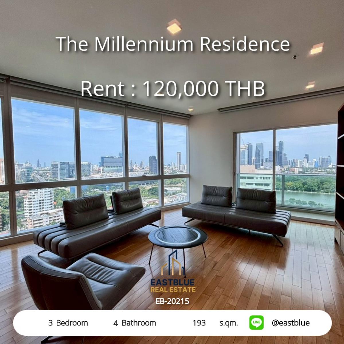 For RentCondoSukhumvit, Asoke, Thonglor : หรูหรากลางอโศก! 3 ห้องนอน 4 ห้องน้ำ 193 ตรม. ให้เช่าเพียง 120,000 บาท/เดือน 
ชีวิตสะดวกใกล้ BTS/MRT สุขุมวิท ให้คุณเป็นเจ้าของวันนี้!
