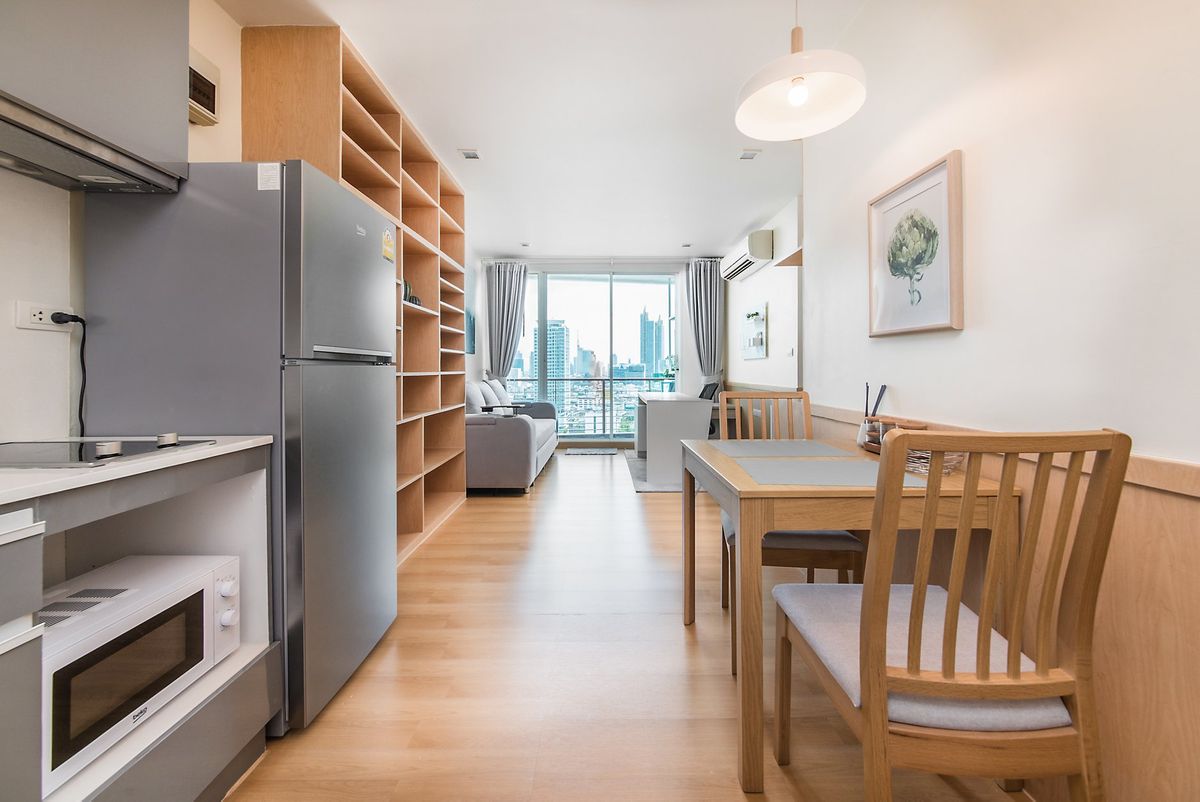 For SaleCondoSiam Paragon ,Chulalongkorn,Samyan : Wish@Samyan【𝐒𝐄𝐋𝐋 & 𝐑𝐄𝐍𝐓】🔥Cozy, comfortable decor, fully furnished, ready to use🔥  Contact Line ID: @hacondo