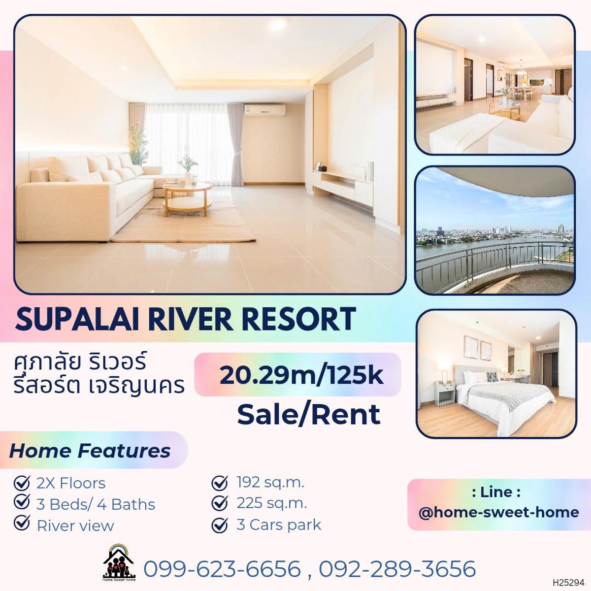 CondoWongwianyai, Charoennakor : Sell and rent a luxury condo, river view on Charoen Nakhon Road