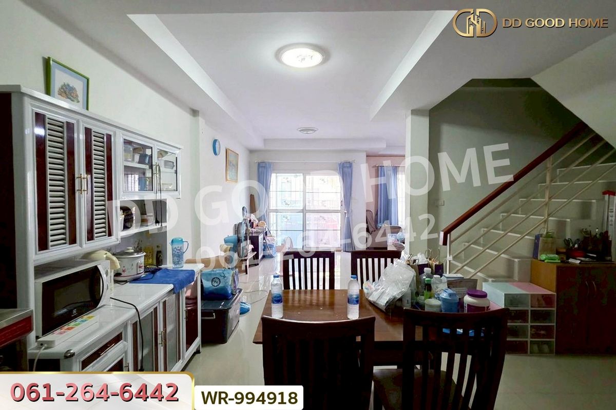 ขายทาวน์โฮมอยุธยา : WR-994918T ทาวน์เฮ้าส์ บ้านราชพฤกษ์ ประตูน้ำพระอินทร์ เฟส 2 วังน้อย อยุธยา ใกล้ ตลาดไท