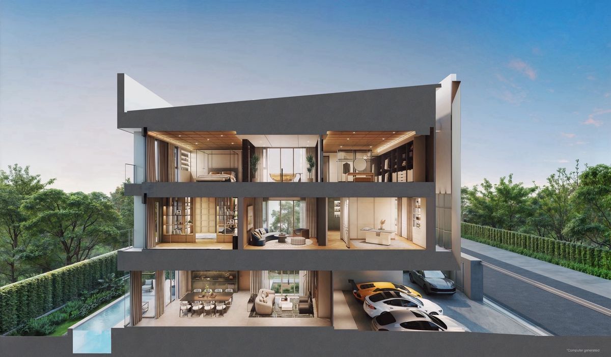 ขายบ้านเกษตร นวมินทร์ ลาดปลาเค้า : 🏡Providence Lane Kaset – Nawamin บ้านเดี่ยว 3 ชั้น 532 ตร.ม. 4 ห้องนอน 5 ห้องน้ำ มีลิฟท์+สระว่ายน้ำ เริ่ม 35 ล้าน เท่านั้น 📲 095-9299924 (K.เบนซ์) 