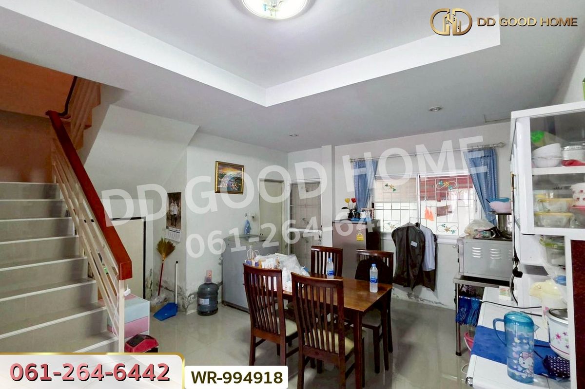 ขายทาวน์โฮมอยุธยา : WR-994918T ทาวน์เฮ้าส์ บ้านราชพฤกษ์ ประตูน้ำพระอินทร์ เฟส 2 วังน้อย อยุธยา ใกล้ ตลาดไท