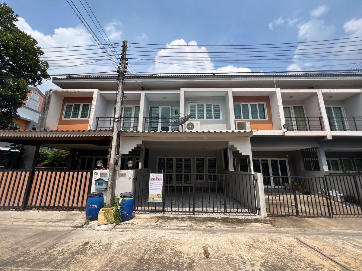 ขายทาวน์โฮมปทุมธานี รังสิต ธรรมศาสตร์ : JK 5293822 : บ้านซื่อตรง