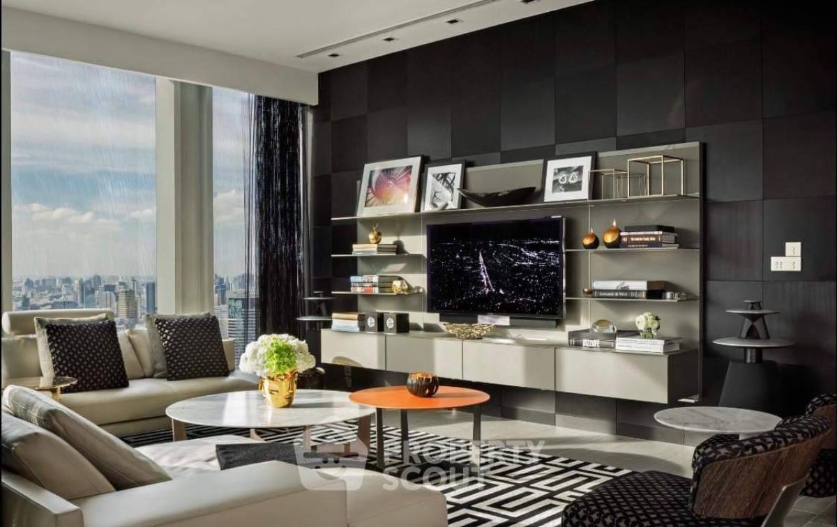 For SaleCondoSilom, Saladaeng, Bangrak : 2-BR Condo at The Ritz-Carlton Residences, Bangkok near BTS Chong Nonsi