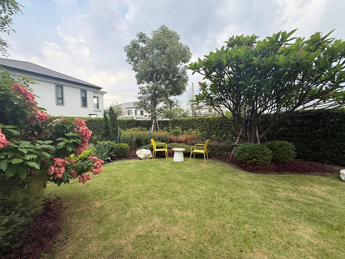 ขายบ้านแจ้งวัฒนะ เมืองทอง : 🏡🌳 บ้านใหม่แกะกล่อง! เศรษฐสิริ แจ้งวัฒนะ ประชาชื่น 2 คฤหาสน์หลังมุม 119 ตร.ว.! พร้อมเข้าอยู่ 🌳🏡