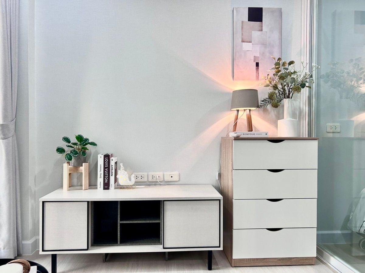 ขายคอนโดพระราม 9 เพชรบุรีตัดใหม่ RCA : ห้องแต่งสวยครบตรงปก ชั้นสูงราคาดี!!⭐The Base พระราม9-รามคำแหง