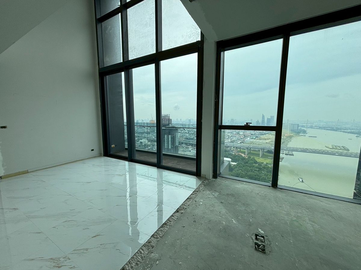 For SaleCondoRama3 (Riverside),Satupadit : Canapaya Residences Condo for sale, Chao Phraya River Condo, Rama 3, Exclusive Unit Near Terminal 21