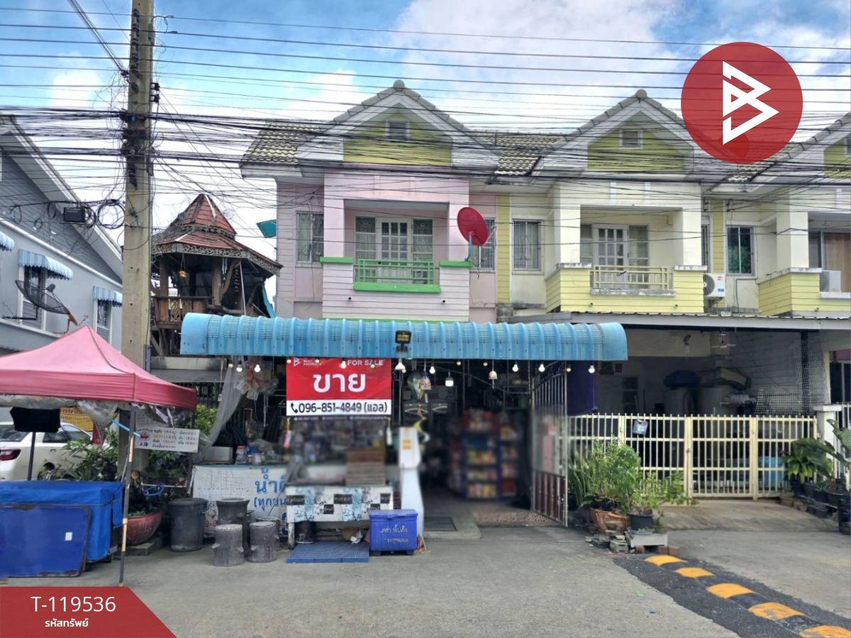 ขายทาวน์โฮมมหาชัย สมุทรสาคร : ขายทาวน์เฮ้าส์ หมู่บ้านวิเศษสุขนคร เฟส4 พันท้ายนรสิงห์ สมุทรสาคร