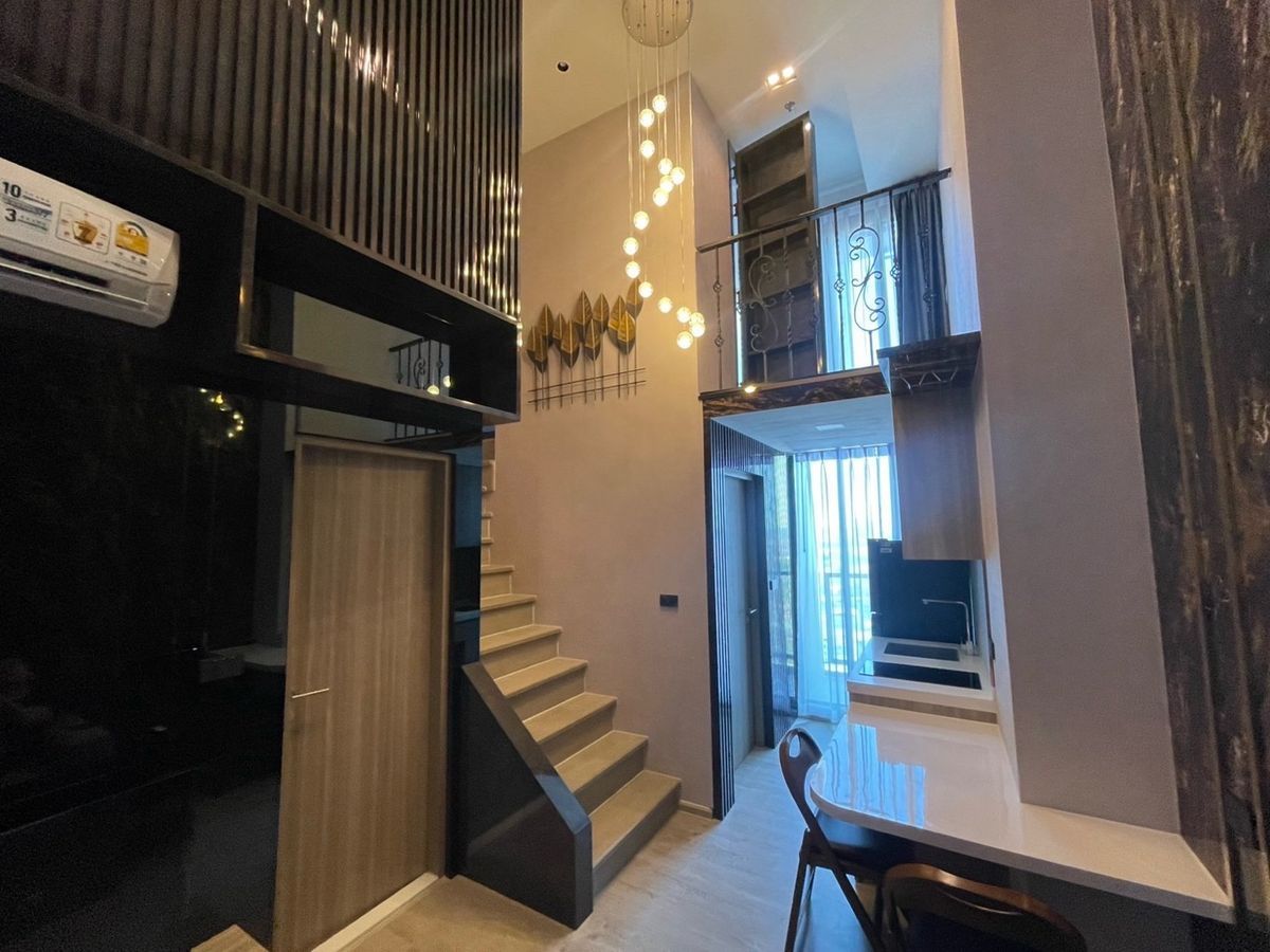 ให้เช่าคอนโดท่าพระ ตลาดพลู วุฒากาศ : ให้เช่า คอนโด | ห้อง Duplex 2 ห้องนอน 1 ห้องน้ำ “Altitude Unicorn Sathorn - Tha Phra” 41 ตร.ม. ใกล้ BTS ตลาดพลู