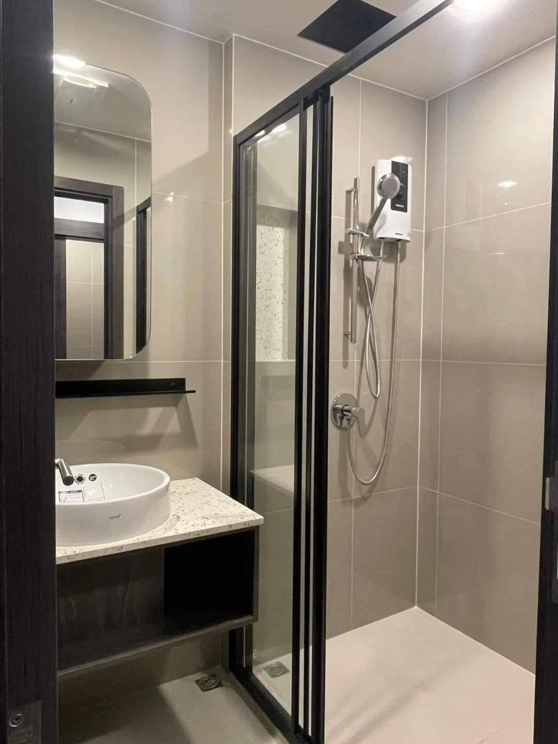 For RentCondoRatchadapisek, Huaikwang, Suttisan : 🔥Urgent for rent🔥XT Huai Khwang, corner room, unblocked view, fully furnished, ready to move in, near MRT Huai Khwang