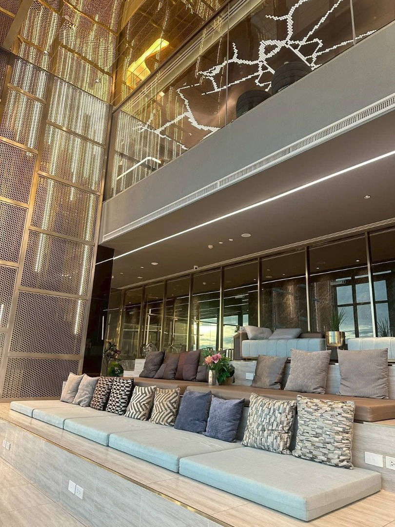 For RentCondoOnnut, Udomsuk : 🔥Urgent for rent🔥 Knightsbridge Prime On Nut, river bend view, fully furnished, ready to move in, near BTS On Nut