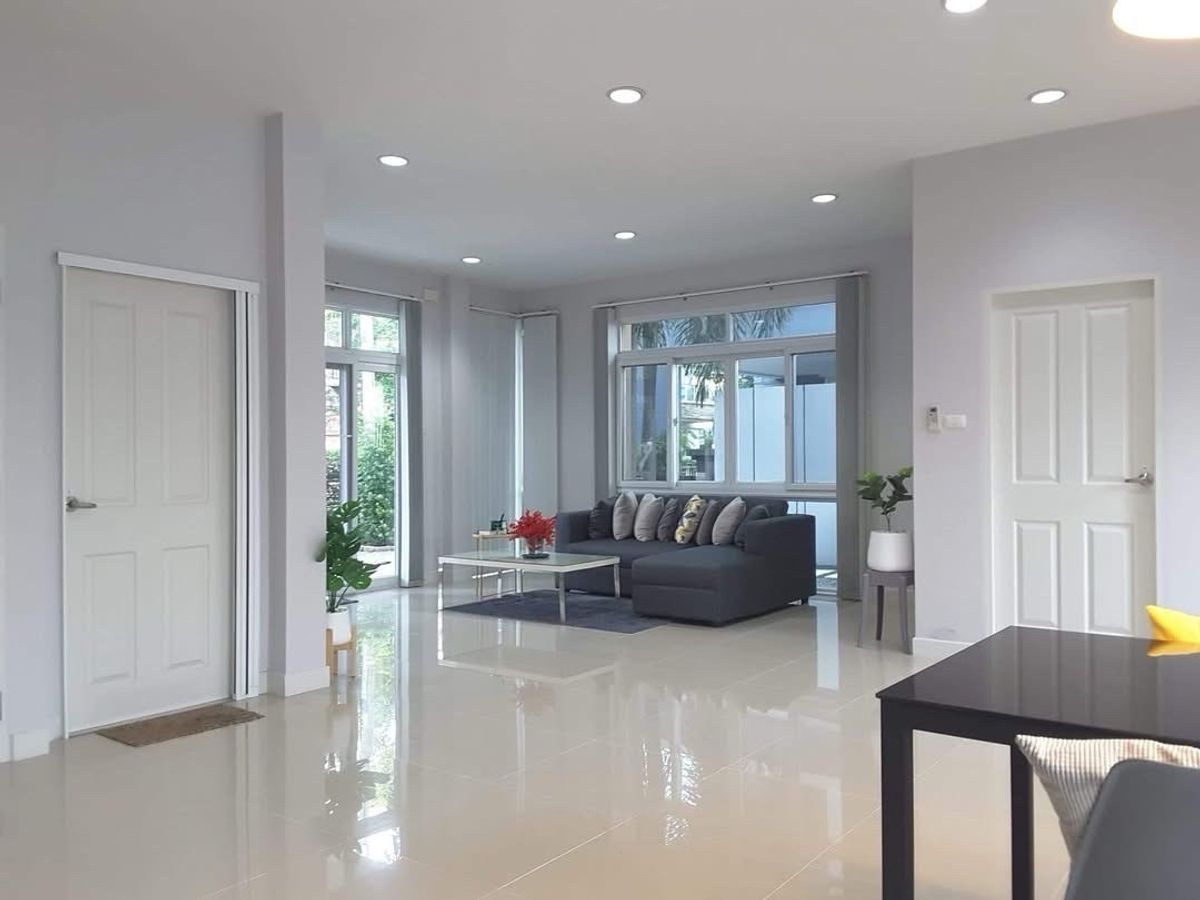 บ้านปทุมธานี รังสิต ธรรมศาสตร์ : 📢👇ขายพร้อมผู้เช่า ถึง มีนาคม 69 บ้านในสนามกอล์ฟธัญญะ ใกล้ทางขึ้น-ลงทางด่วน และถนนลำลูกกา ❌ไม่อนุญาตให้เลี้ยงสัตว์ กรณีเช่า