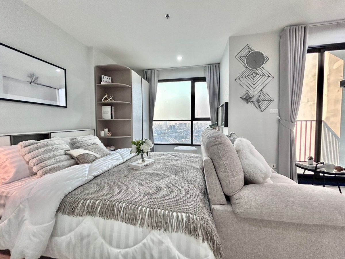 ขายคอนโดพระราม 9 เพชรบุรีตัดใหม่ RCA : ห้องแต่งสวยครบตรงปก ชั้นสูงราคาดี!!⭐The Base พระราม9-รามคำแหง