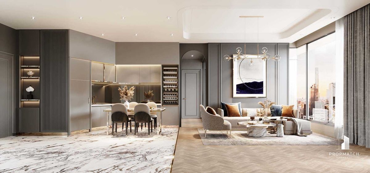ขายคอนโดสุขุมวิท อโศก ทองหล่อ : Premium Urban Living | Origin Thonglor World 2BR 79.6 sqm | 27.9 MB Tel.0984628898