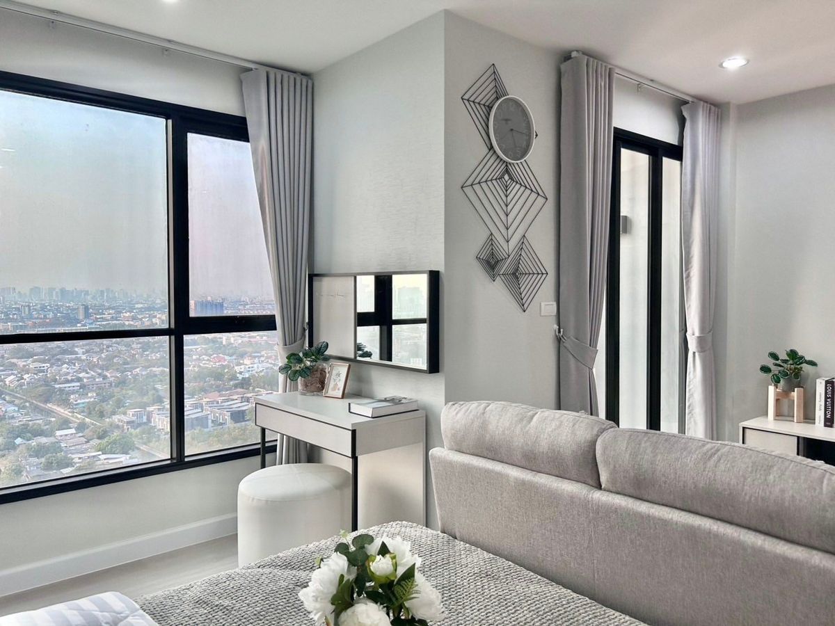 ขายคอนโดพระราม 9 เพชรบุรีตัดใหม่ RCA : ห้องแต่งสวยครบตรงปก ชั้นสูงราคาดี!!⭐The Base พระราม9-รามคำแหง