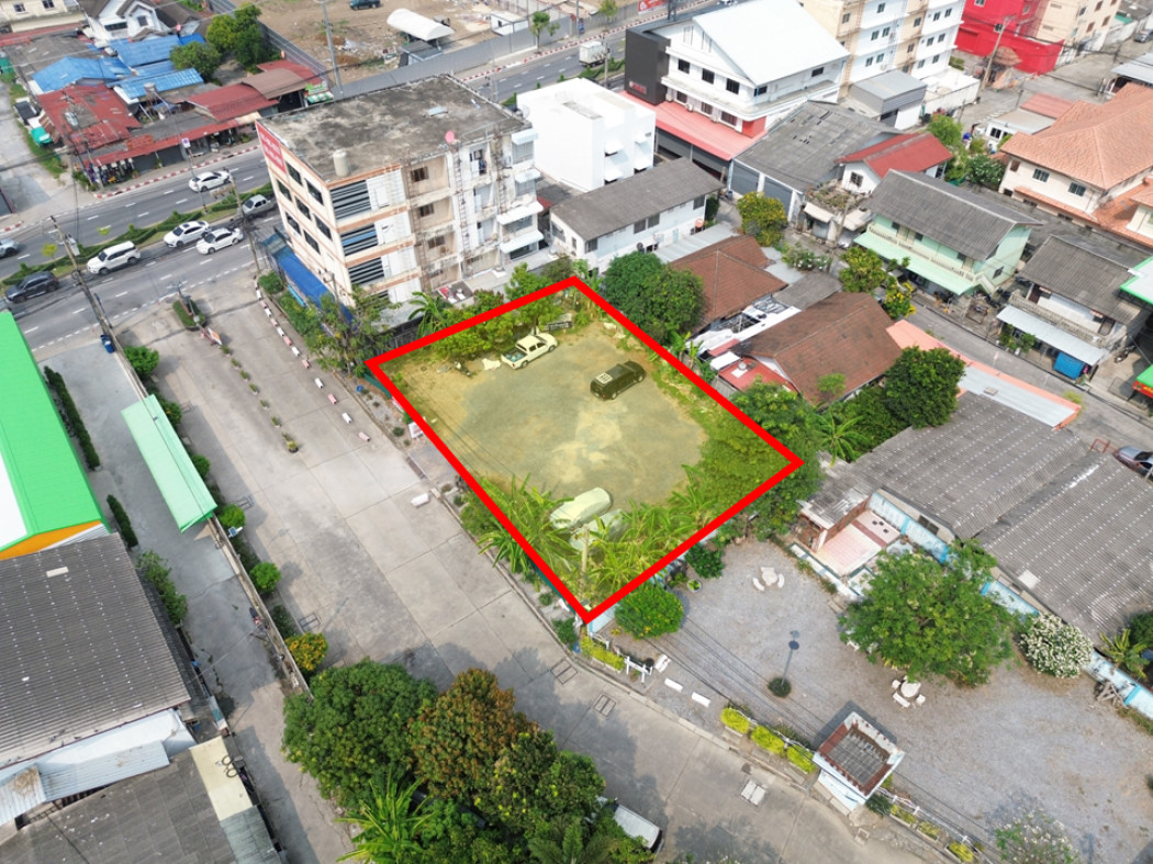 For SaleLandNawamin, Ramindra : Land for sale near Khlong Song Road, only 50 m, 177 sqw