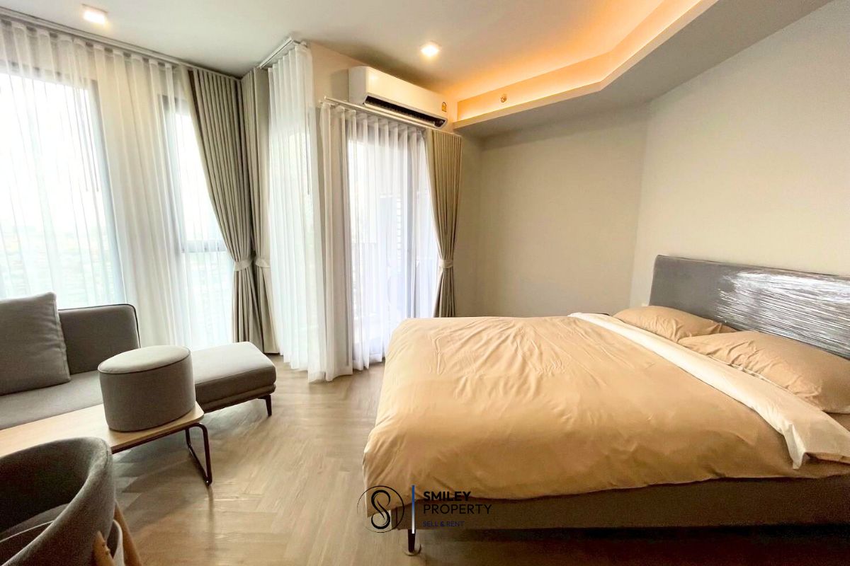 ให้เช่าคอนโดสยาม จุฬา สามย่าน : 𝐂𝐡𝐚𝐩𝐭𝐞𝐫 𝐂𝐡𝐮𝐥𝐚 𝐒𝐚𝐦𝐲𝐚𝐧  (แชปเตอร์จุฬา-สามย่าน)  ราคาเช่า 25,000 บาท/เดือน 1 Bedroom ขนาด 35 ตร.ม  ชั้น 23