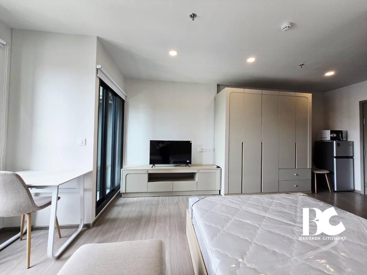ให้เช่าคอนโดคลองเตย กล้วยน้ำไท : ✨คอนโดใหม่ Ready to Move in✨Aspire Sukhumvit-Rama 4 | Studio 24.59 ตร.ม. ใกล้ BTS พระโขนง มี Shuttle Bus รับส่ง