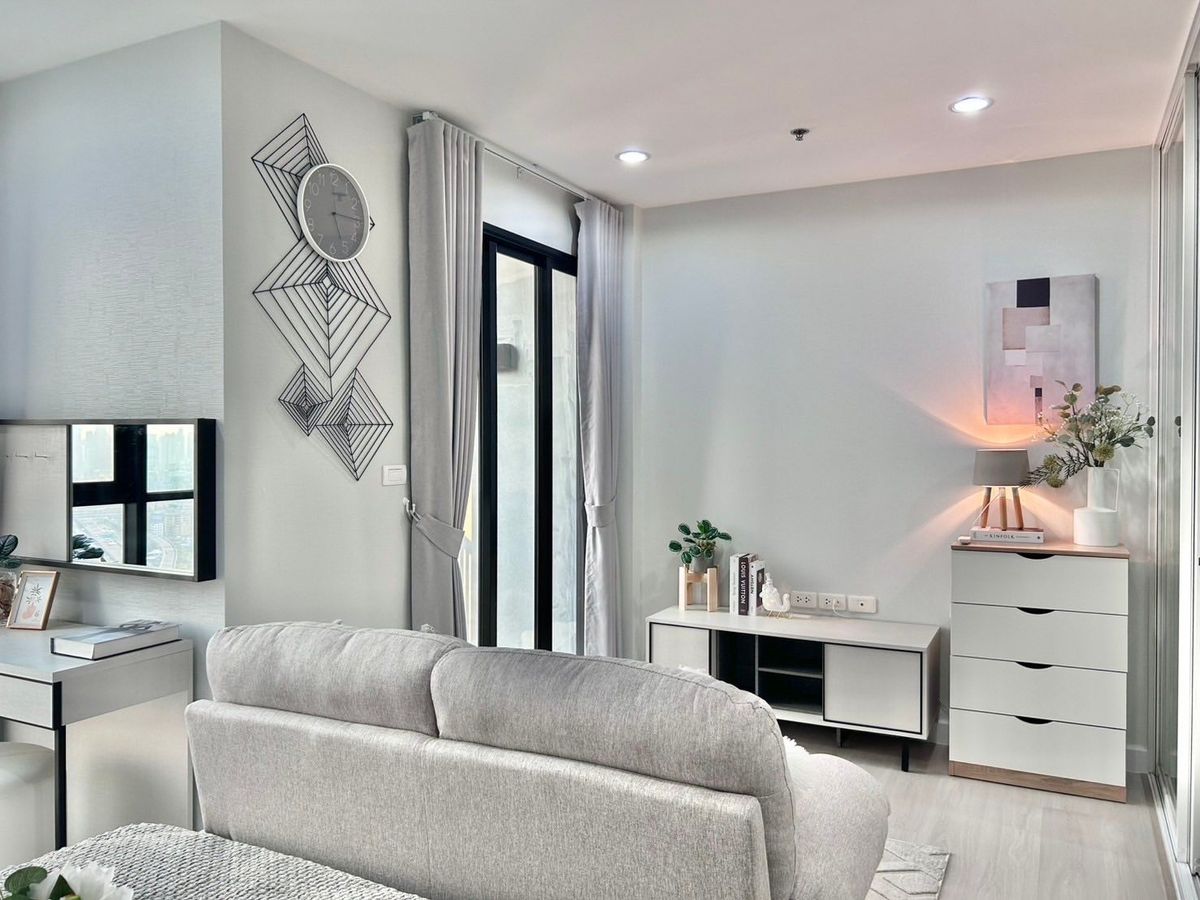 ขายคอนโดพระราม 9 เพชรบุรีตัดใหม่ RCA : ห้องแต่งสวยครบตรงปก ชั้นสูงราคาดี!!⭐The Base พระราม9-รามคำแหง