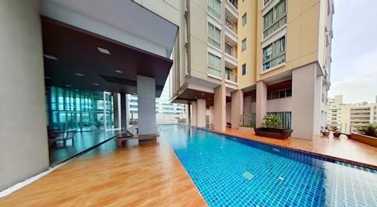 ขายคอนโดพระราม 9 เพชรบุรีตัดใหม่ RCA : My Resort Bangkok ห้องใหญ่ ราคาถูกที่สุด 2ห้องนอนในราคา1ห้องนอน
