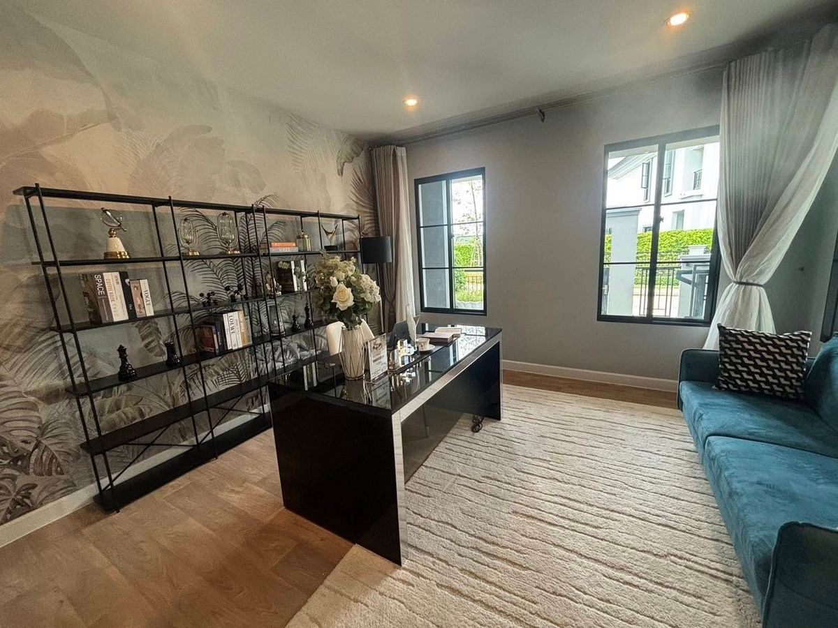 ขายบ้านแจ้งวัฒนะ เมืองทอง : 🏡🌳 บ้านใหม่แกะกล่อง! เศรษฐสิริ แจ้งวัฒนะ ประชาชื่น 2 คฤหาสน์หลังมุม 119 ตร.ว.! พร้อมเข้าอยู่ 🌳🏡