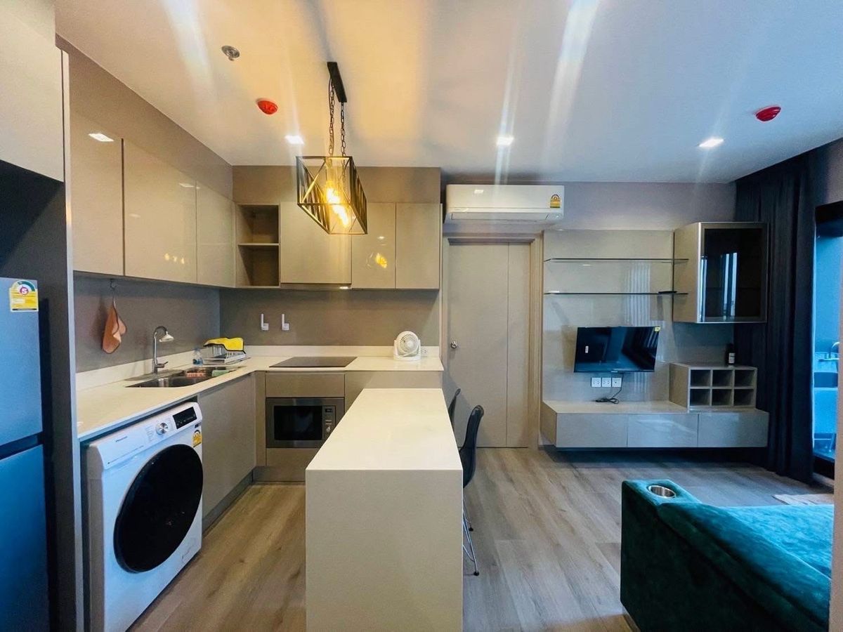 For RentCondoRattanathibet, Sanambinna : Condo for rent, The Politan Rive 2 Bedrooms, 2 Bathrooms, 2, Parking, Floor 12, Size 52 sq.m.