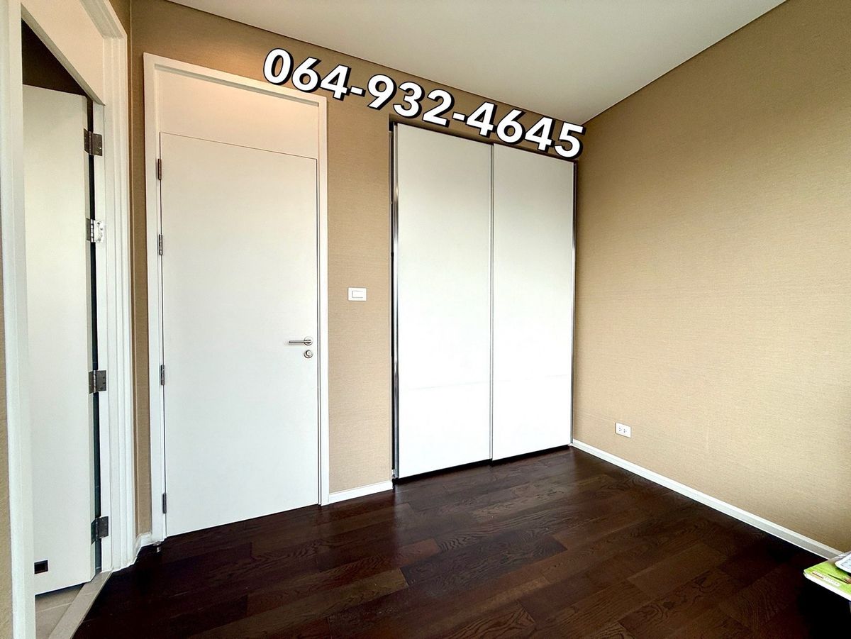 For SaleCondoLadprao, Central Ladprao : Corner room 2 view The Saint Residences 2Bedrooms 2Bathroom 56.17 SQ.M View Pool View Pool View 📲064-932-4645 ken