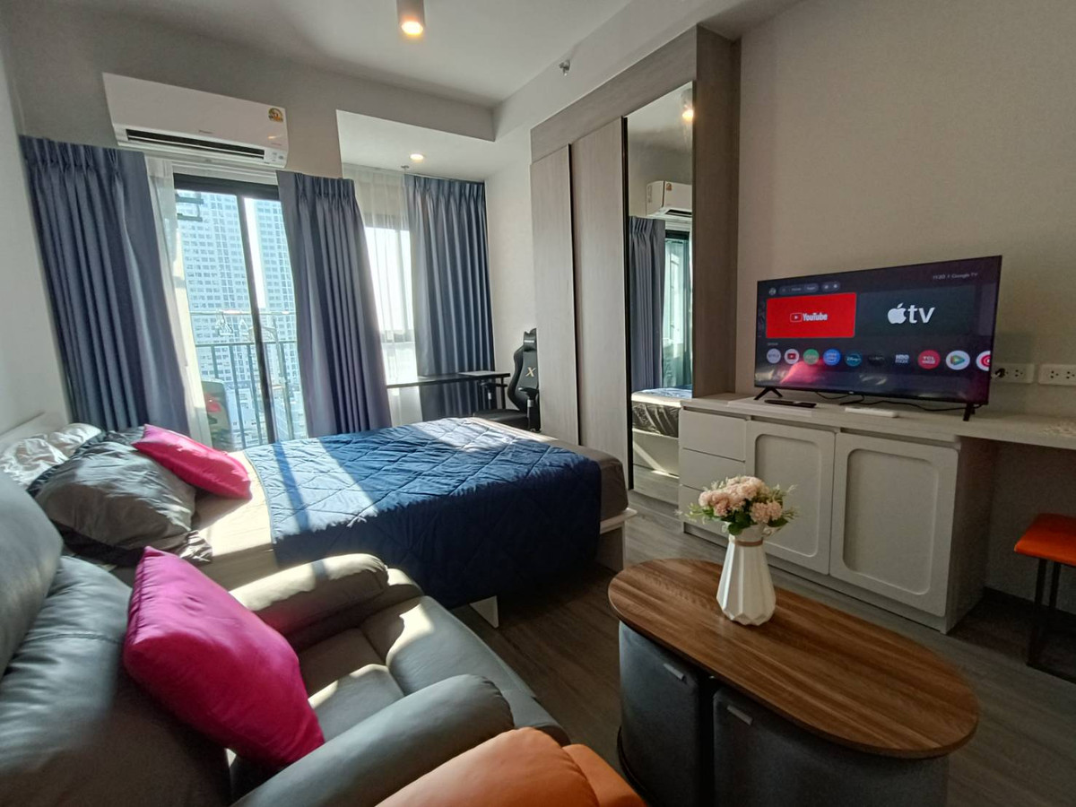 ให้เช่าคอนโดเสรีไทย-นิด้า : ใกล้ MRT แยกลำสาลี 50 ม.* และ The Mall บางกะปิ 550 ม.