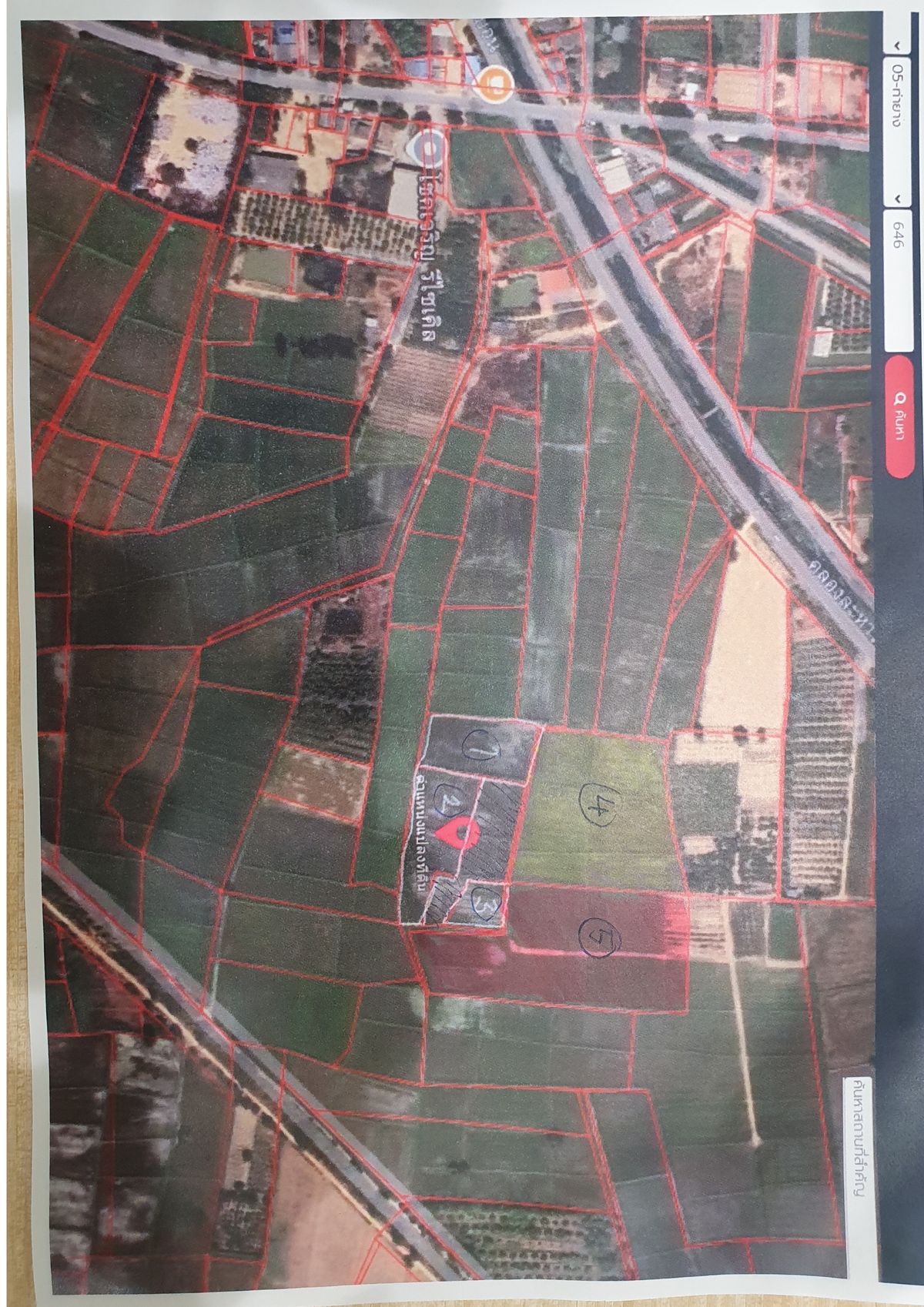For SaleLandCha-am Phetchaburi : Land for sale The water has access to the land. The area of ​​23 Rai 53 Sq. Tha Khoi Subdistrict, Tha Yang District, Phetchaburi Province