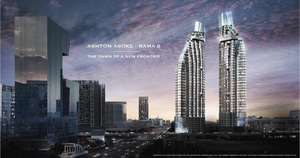 For RentCondoRama9, Petchburi, RCA : 🔥Urgent for rent🔥Ashton Asoke-Rama 9, near MRT Rama 9 and Central Rama 9, fully furnished, ready to move in