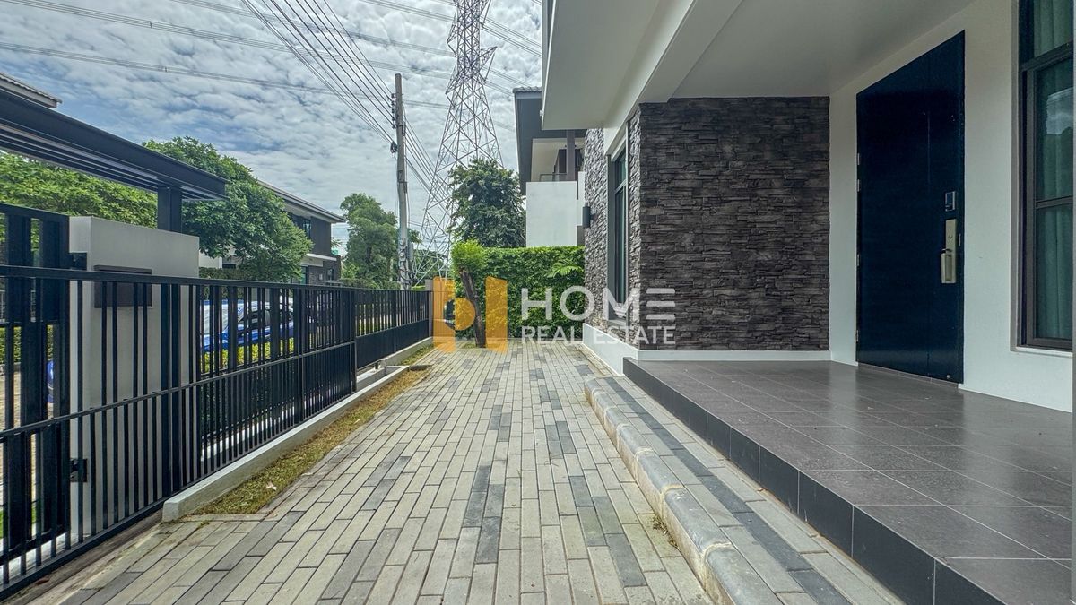 ขายบ้านลาดกระบัง สุวรรณภูมิ : มัณฑนา อ่อนนุช - วงแหวน 4 / 4 ห้องนอน (ขาย), Manthana Onnut - Wongwan 4 / 4 Bedrooms (FOR SALE) POON088