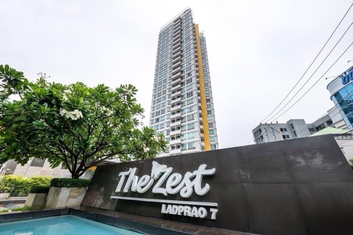ขายคอนโดลาดพร้าว เซ็นทรัลลาดพร้าว : ขาย The Zest ลาดพร้าว7 ชั้น20  พร้อมผู้เช่า