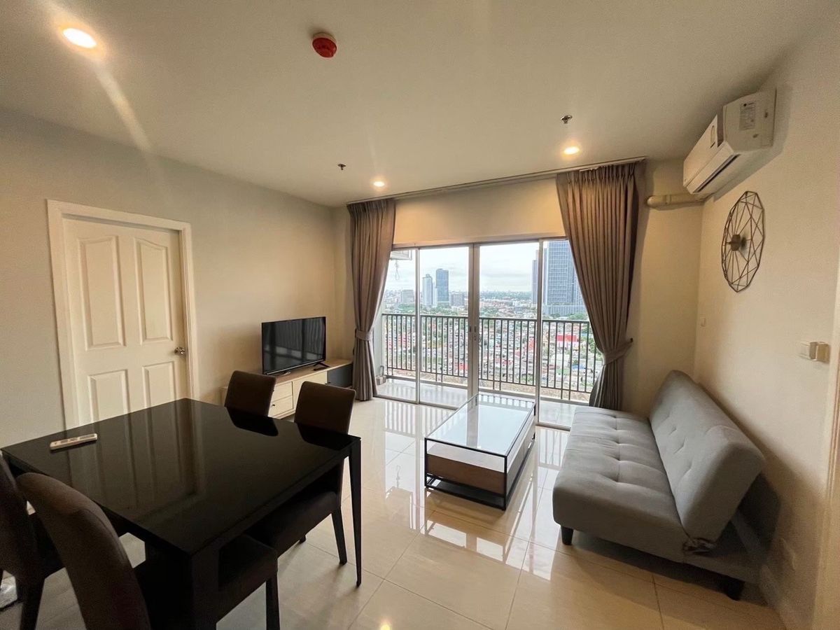 For RentCondoRattanathibet, Sanambinna : Manor Sanambinnam Condo for Rent on the Chao Phraya River 2 Bedroom 63 sq.m.