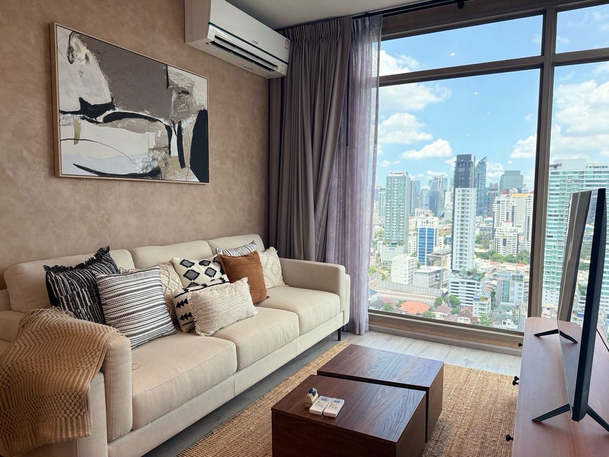 For RentCondoSukhumvit, Asoke, Thonglor : 🌅 Rhythm Ekkamai Estate ✅2 Bed Nice Decorate