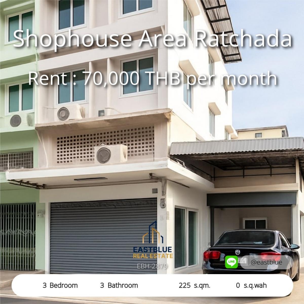 For RentHome OfficeRatchadapisek, Huaikwang, Suttisan : Home Office for rent, Ratchadaphisek 19, near MRT Ratchada 300 meters, rental price 70,000 baht/month