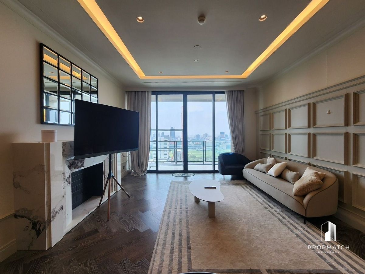 For RentCondoWitthayu, Chidlom, Langsuan, Ploenchit : ✨flash deal ✨The Residences at Sindhorn Kempinski (2BED 2BATH 139SQM.) Completely decorated !! Only 220,000 baht per month Tel.0981315848 @PropMatch