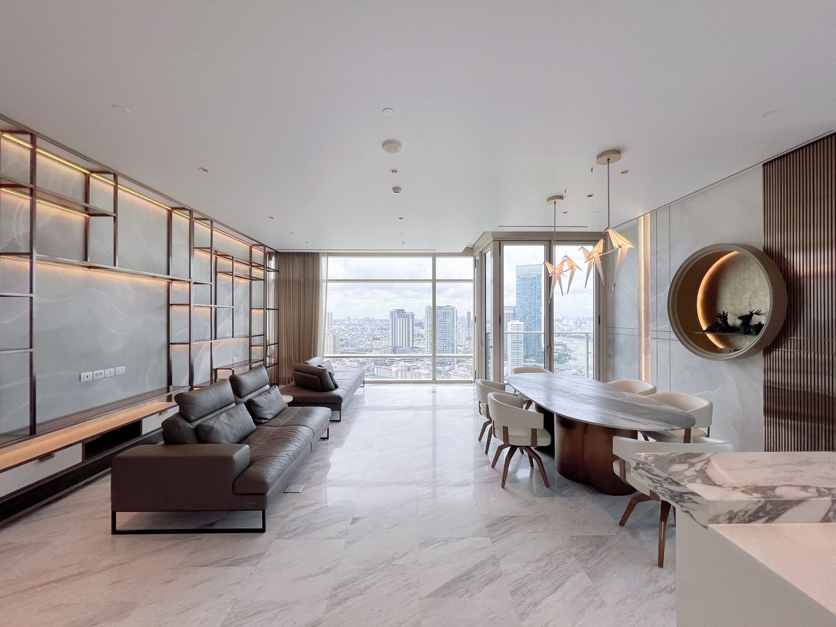 ขายคอนโดสาทร นราธิวาส : Condo For Sale 3 bedroom at Chao Phraya River I Four Seasons Private Residences