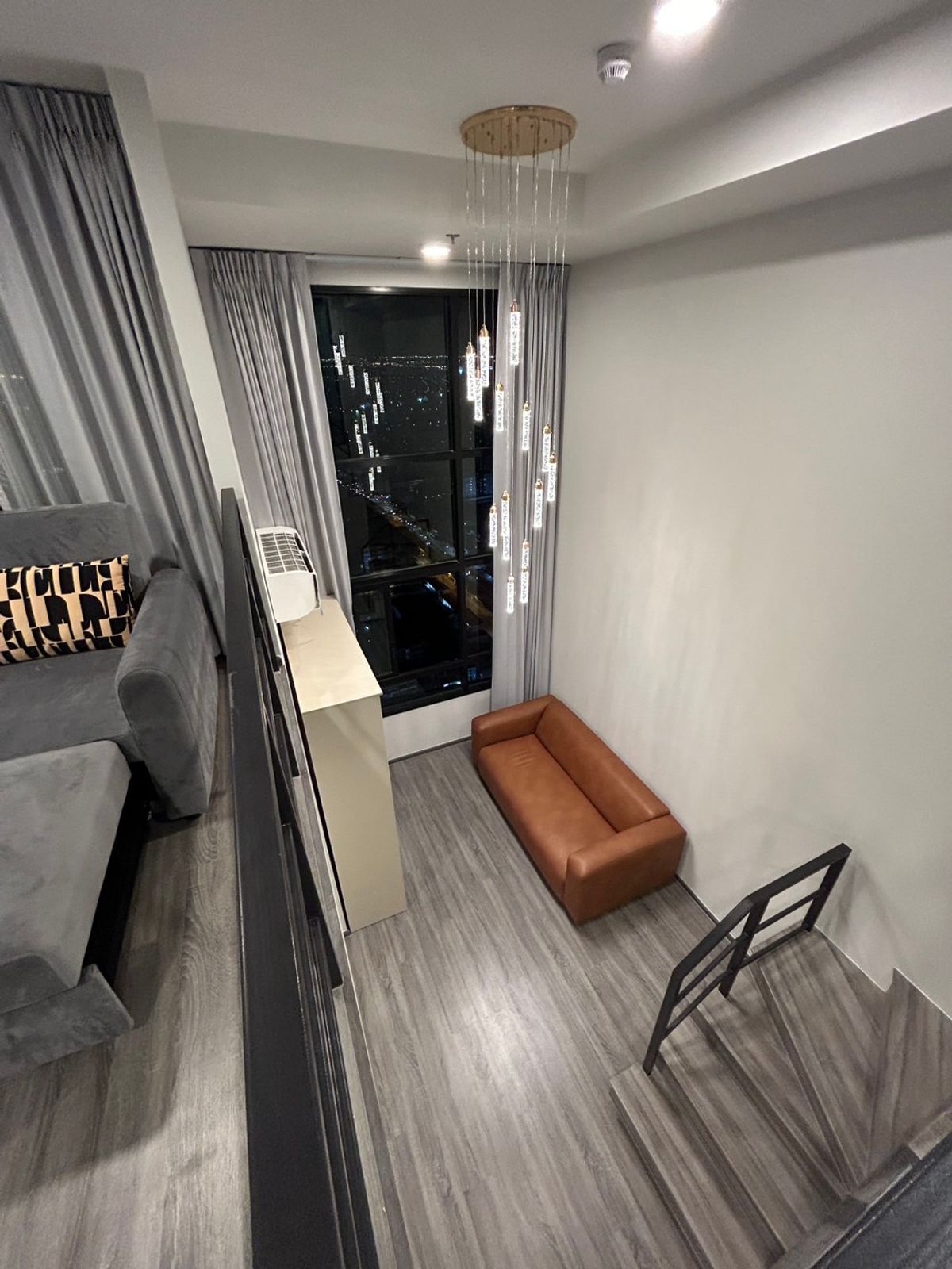 For RentCondoSeri Thai, Ramkhamhaeng Nida : FOR RENT: Be the VERY FIRST Resident! ✨ Stunning Brand New Duplex 1-Bed Plus at Ideo Ramkhamhaeng Lamsali Station!